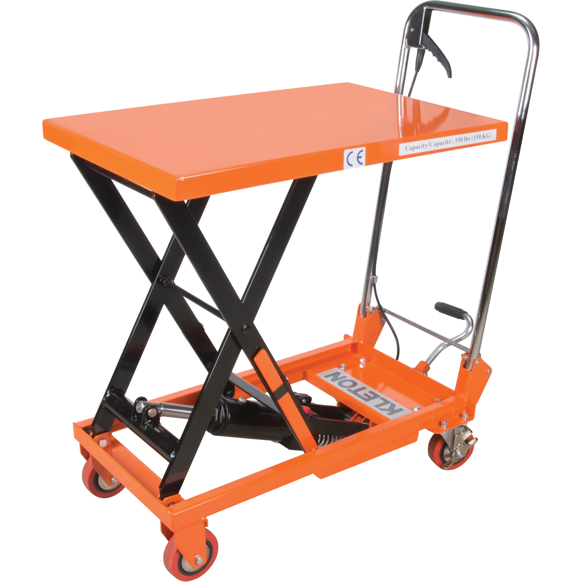 Kleton Hydraulic Scissor Lift Table, 27-1/2